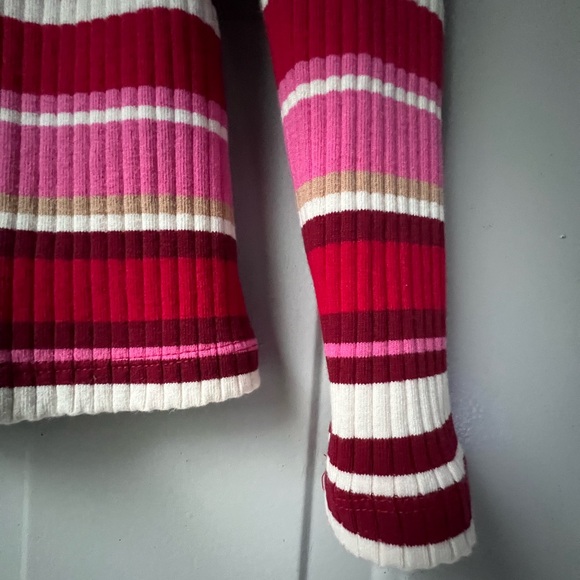 Vineyard Vines Women’s Striped Retro Rib Turtleneck Size Small - Picture 6 of 8
